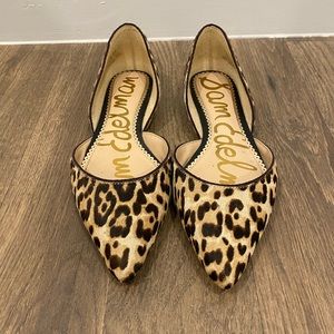 Sam Edelman Leopard Flats